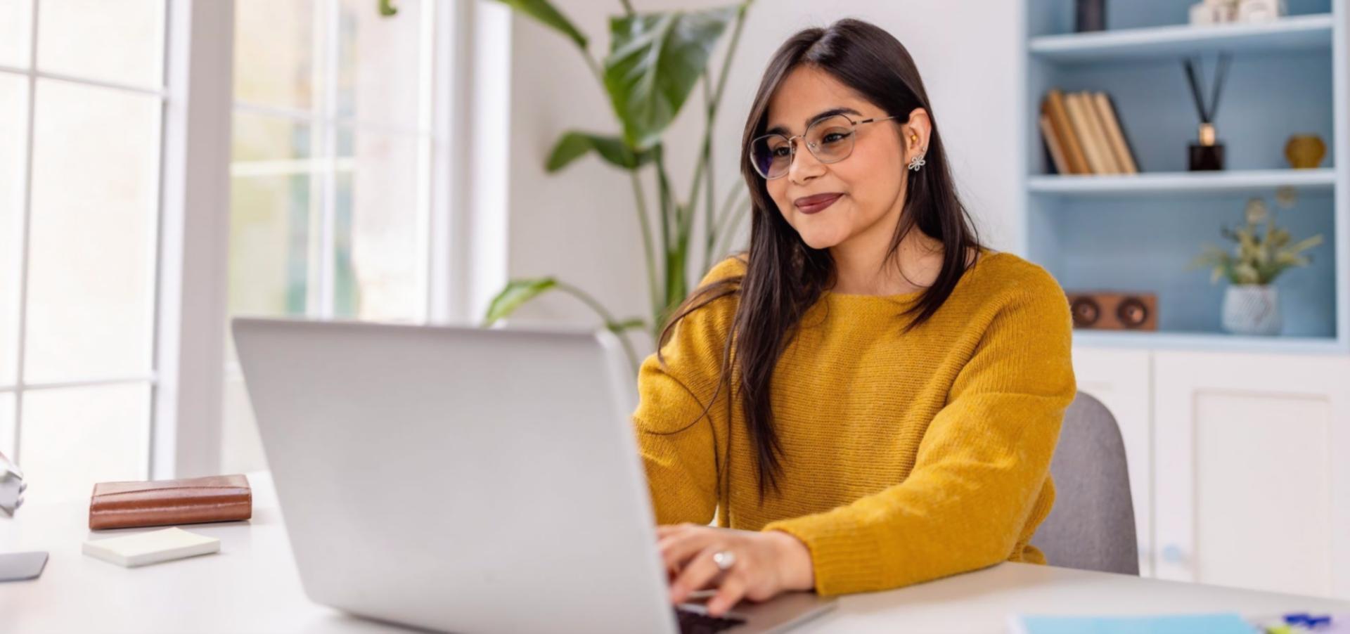 Moderne Dashboard-Ansicht mit Performance-Metriken